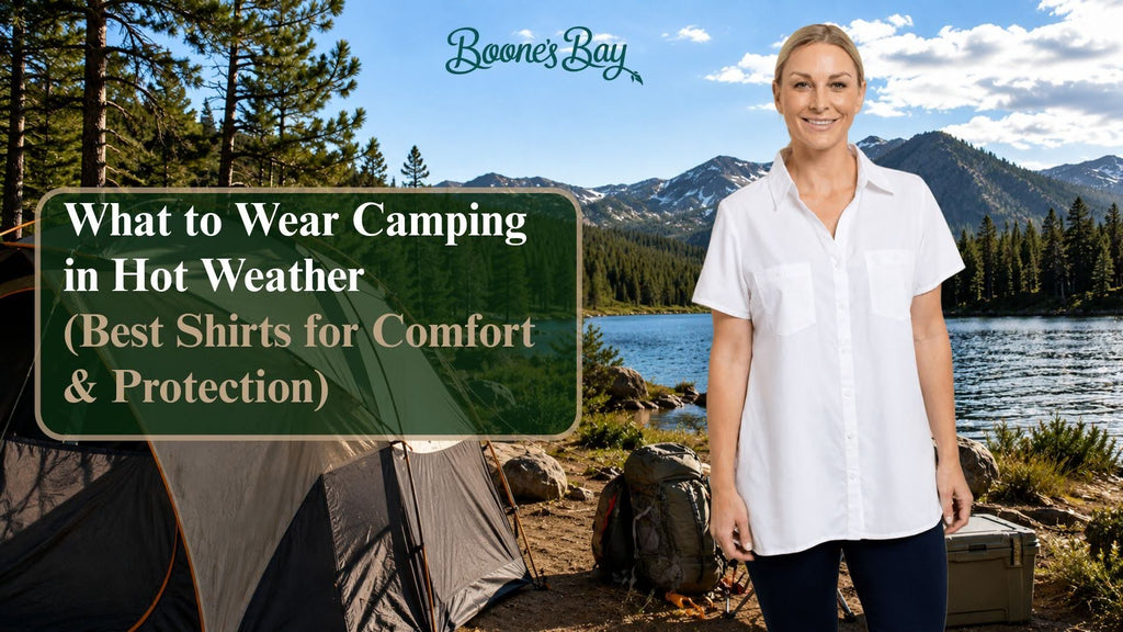 What to Wear Camping in Hot Weather (Best Shirts for Comfort & Protection)?