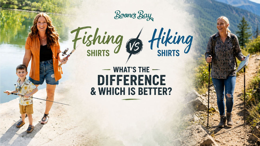 Fishing Shirts vs Hiking Shirts: What’s the Difference & Which Is Better?
