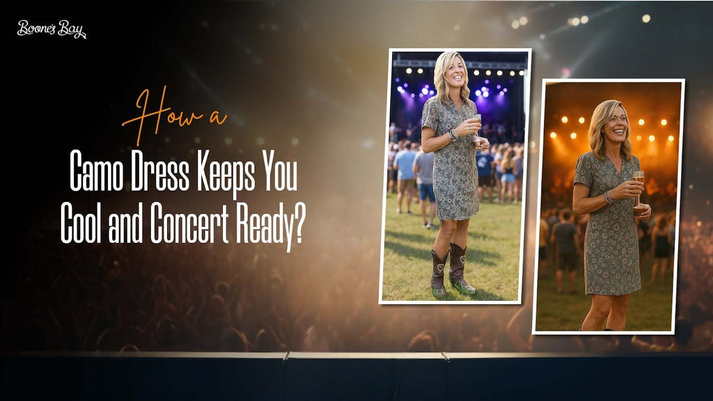 How a Camo Dress Keeps You Cool and Concert Ready?